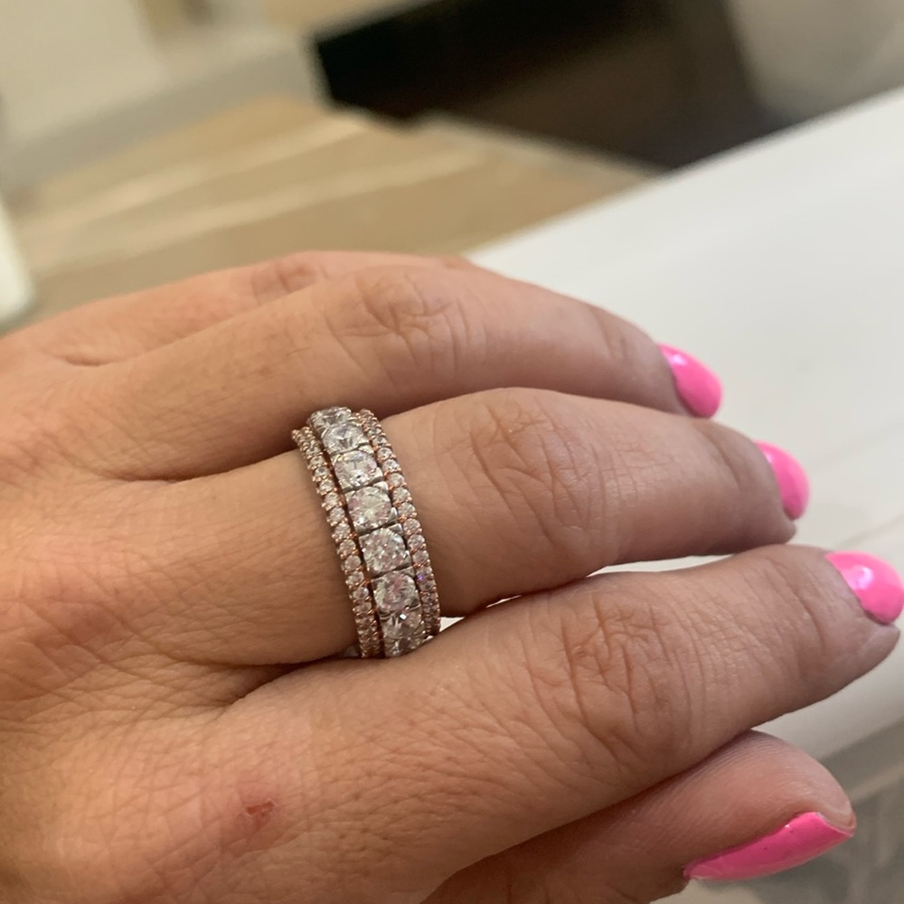 Woman sterling silver ring
